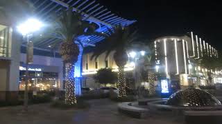 A Night View Outside Dillards in Downtown Summerlin in Las Vegas Nevada 09172022 [upl. by Festatus]