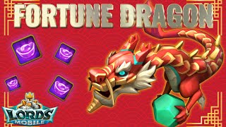 BONUS GEMS From The Fortune Dragon Lords Mobile [upl. by Joli]