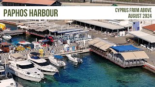 Paphos Harbour From Above [upl. by Ettennor]