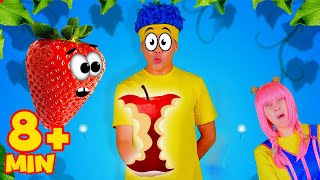 Juicy Fruits OmNomnom  MORE D Billions Kids Songs [upl. by Farrington]