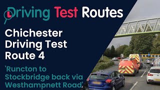 Chichester Driving Test Route 4 [upl. by Ruthie924]