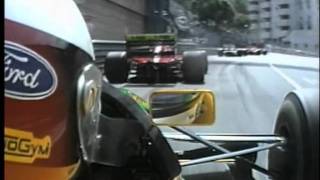 Schumacher onboard  Monaco 1992 Great Skills and Sound [upl. by Noelyn738]