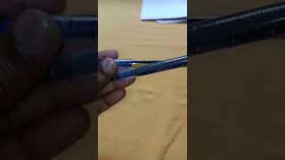 JAINEX ROLLER BLUE VS BLACK GEL PEN  GELPEN GEL PEN ajabgajabunboxing shortvideo unboxing [upl. by Maris]