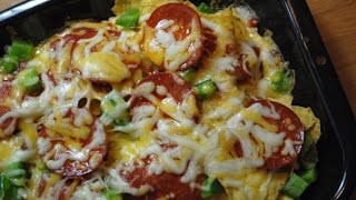 PIZZA NACHOS  Student Recipe [upl. by Dedie]