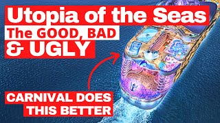 Royal Caribbean Utopia of the Seas Cruise Ship 2024  Our Honest Full Review  The Good Bad amp Ugly [upl. by Ymmik103]