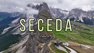 Seceda Dolomites June 2024 [upl. by Whiffen]