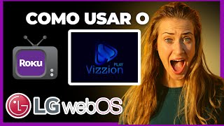 🔴 TUTORIAL DE COMO USAR O VIZZION PLAY NA LG E ROKU TV🔴 [upl. by Anat]