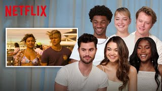 The Outer Banks Cast Reacts to Season 4 Part 1  Netflix [upl. by Breed]