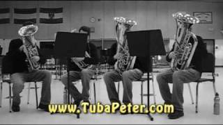 quotPromenadequot Vasconi Tuba  Euphonium Quartet [upl. by Elockcin]