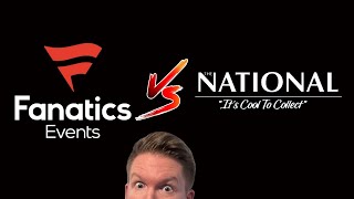 Fanatics Fest vs The National Card Shows Battle of the Titans [upl. by Annonyw]