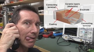 EEVblog 855  Ceramic Capacitor Piezoelectric Effect [upl. by Denice652]