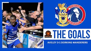 The Goals Aveley 31 Dorking Wanderers [upl. by Eilyk148]