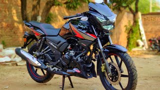 Finally aa Gayi Latest TVS Apache RTR 160 2v🔥 Black Colour 🔥 Detailed Review Onroad Price 2023🔥 [upl. by Marielle]