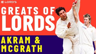 Wasim Akram vs Glenn McGrath  Whos The Greatest [upl. by Rrats71]