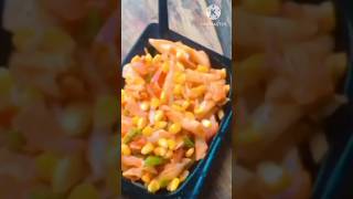 Tasty Red sauce pasta recipe 😋।Sweetcorn Pasta Recipe।Masala Pasta recipeshortstrendingviral [upl. by Charpentier]