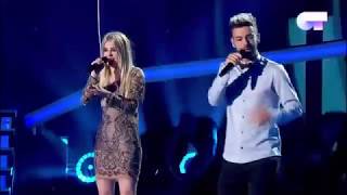 Resumen de algunas actuaciones de Agoney hasta su nominación con Nerea Gala 9 [upl. by Aizan]