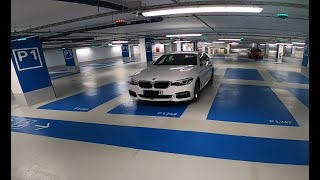 BMW 530e POV drive through Mannheim city [upl. by Tsai64]