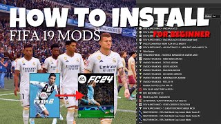 FIFA 19 Guide to Install Next Season Patch For Beginner Without Crash  Faces Kits Squad Career [upl. by Ennahteb346]