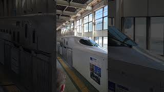 Nonzomi Shinkansen arriving [upl. by Tiffanle]