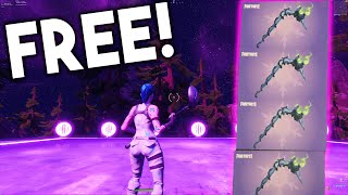 How to Get MINTY PICKAXE in Fortnite FREE PICKAXE CODE [upl. by Julis]