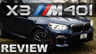 2018 BMW X3 M40i  REVIEW  EXHAUST  GESTURE CONTROL  DRIVE [upl. by Besse]