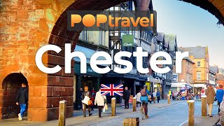 Walking in CHESTER  England UK 🇬🇧 4K 60fps UHD [upl. by Veneaux]