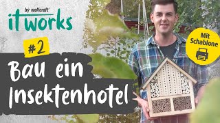 Insektenhotel bauen  mit SchrittfürSchrittAnleitung  it works  wolfcraft [upl. by Ticknor953]