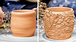 Des Idées Incroyables Pour Faire De La Poterie   Artisanat En Céramique À La Maison [upl. by Ahsin]