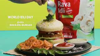 MTR Rava Idli Burger X Gobble [upl. by Lona]