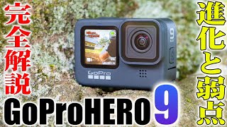 【GoPro HERO9】進化と弱点を完全解説！HERO8と徹底比較も！ [upl. by Alberik]