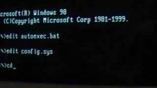 Installing Windows 98 SE from scratch with 2GB of RAM present [upl. by Jeannette708]