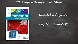 PROGRESSÕES  Exercício 22  Termos de uma PA [upl. by Seligman]