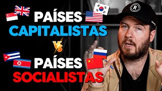 PAÍSES CAPITALISTAS vs PAÍSES SOCIALISTAS  Quais cresceram mais na história [upl. by Adleremse]