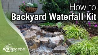 How To Build a Backyard Waterfall [upl. by Epner833]