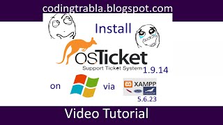 Install osTicket v1914 open source support ticket system on Windows byAO [upl. by Emoraj]