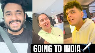 BHAI CHALA INDIA ✈️  AUSTRALIA TO INDIA [upl. by Jaymee159]