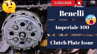 Going Ranchi For Changing 😲 Imperiale 400 Clutch Plate 🤔  Total Replacement Cost 🤑 [upl. by Agemo405]