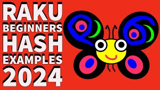 Raku Programming Tutorial Hash Examples 2024 [upl. by Grobe]