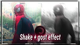 Shake  ghost effect tutorial  Alight motion Preset [upl. by Zetnas]