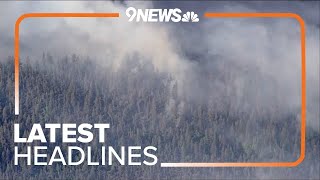 Latest headlines  Evacuations ordered for wildfire near Twin Lakes [upl. by Lanod]