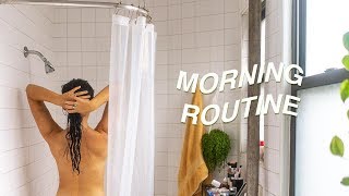 SelfCare Morning Routine  In College Stress Happiness [upl. by Rayford]