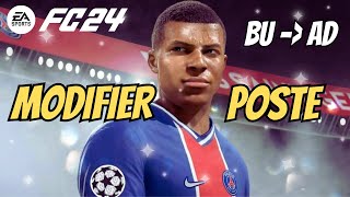 FC 24 TUTO  Comment CHANGER LE POSTE DUN JOUEUR et jouer avec [upl. by Steffin812]