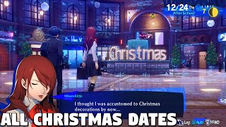 Persona 3 Reload  ALL Christmas Dates [upl. by Rhiana]