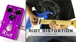 SUHR RIOT DISTORTION™  CLEAN AMP [upl. by Ahsinnek]