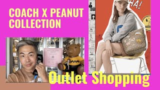 Coach X Peanuts Exclusive Outlet Shopping Vlog [upl. by Nesyrb42]