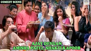 Ajay Devgan Amisha Patel Shakti Kapoor Comedy Scene  Zameer The Fire Within 2005 Movie [upl. by Halyhs786]