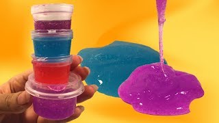 Clear slime  kleuren met stiften  ONTDEKKING [upl. by Dranal]