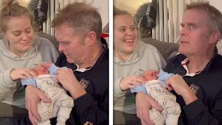 Dad Surprises With New Grandsons Name Heartwarming Family Moments [upl. by Jc]