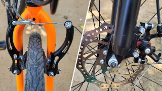 V Brakes vs Disc Brakes [upl. by Aenyl920]