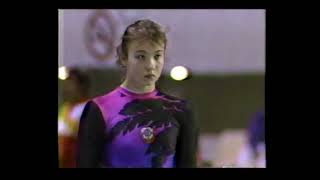 スベトラーナ・ボギンスカヤ Svetlana Boginskaya URS 1989 International Sports Fair VT EF [upl. by Rednave]